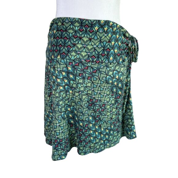 Patagonia Feathered Geo Print Stretch Pull On Skirt Active Wear, Athleisure M - Picture 6 of 8